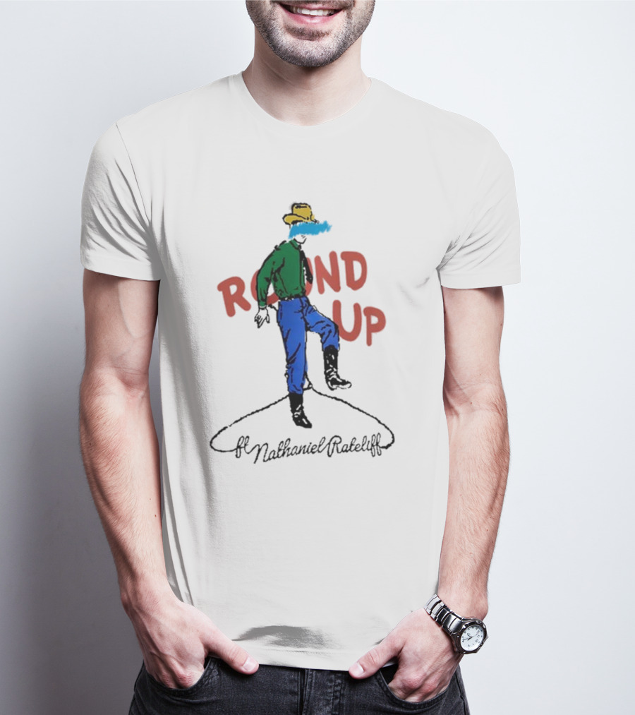 Nathaniel Rateliff Round Up Cowboy T-Shirt