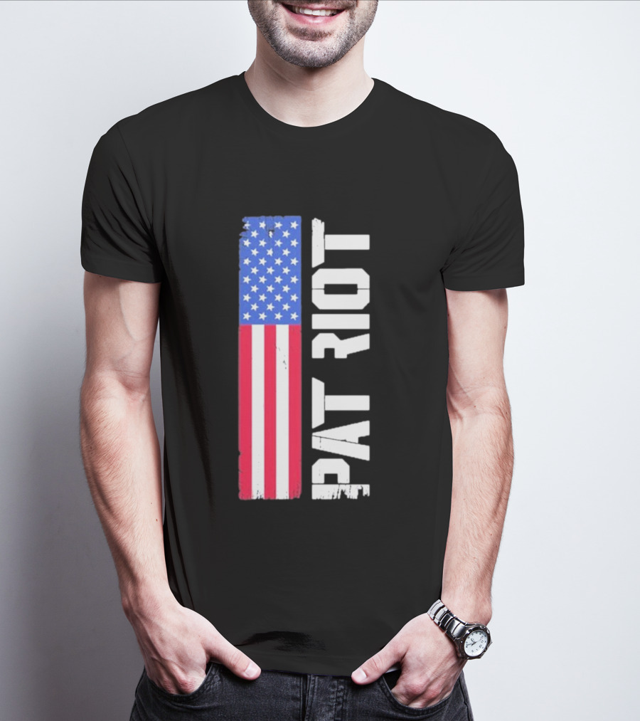 13 Fifty Old Glory Patriot American Flag T-Shirt