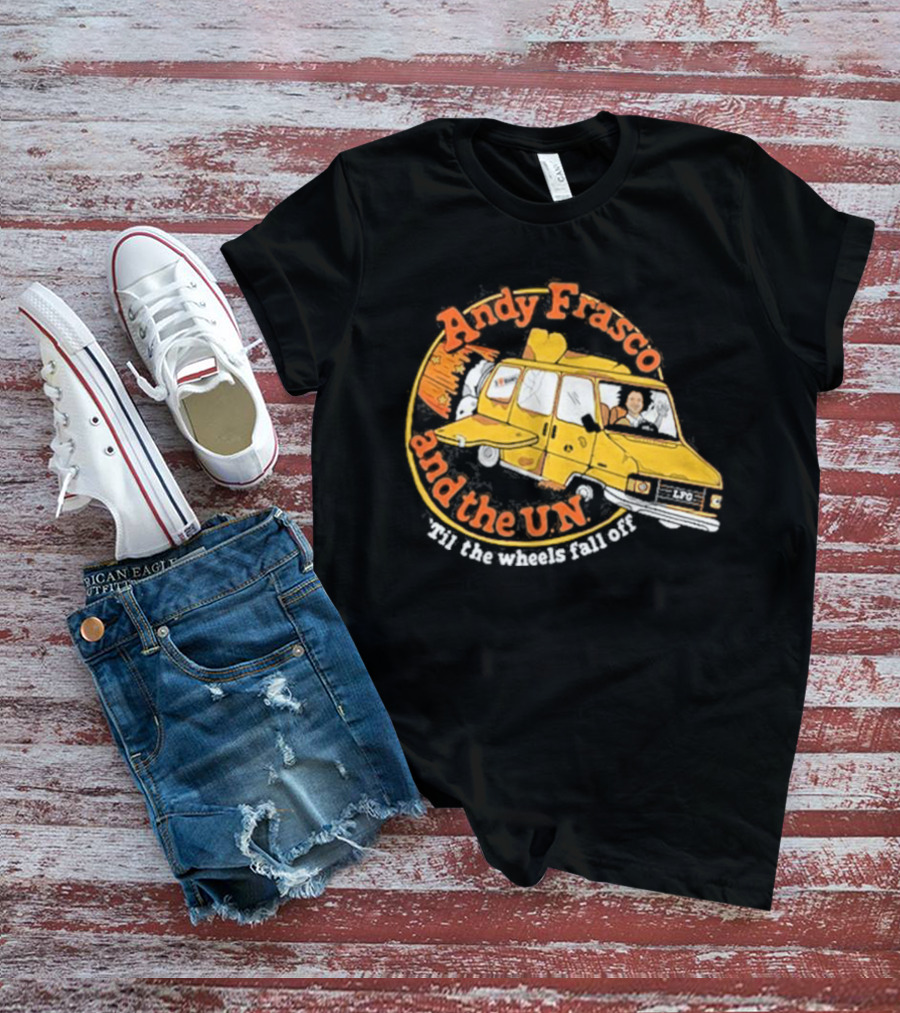 Andy Frasco And The U.N. 'Til The Wheels Fall Off Yellow Van Adventure T-Shirt