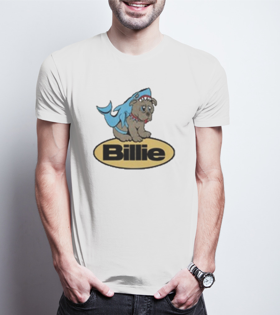 Billie Eilish Shark Puppy Raglan T-Shirt