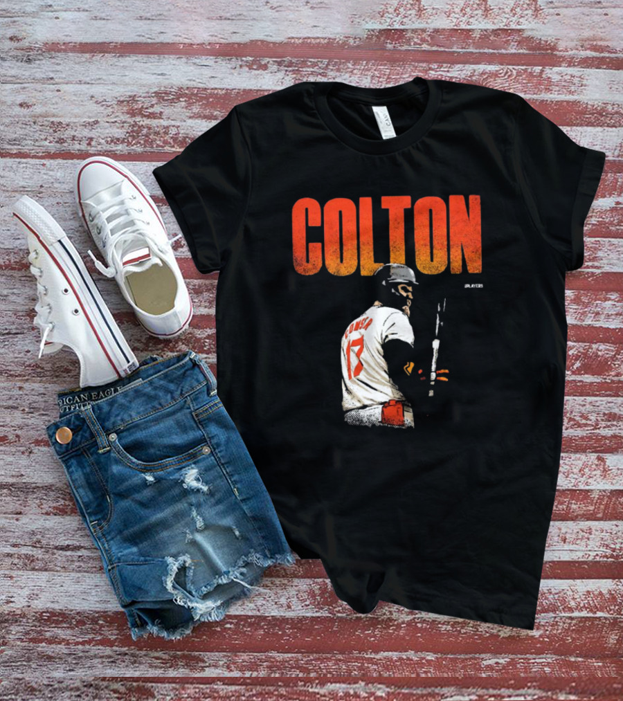 Colton Cowser Player 17 Baltimore Orioles MLB T-Shirt