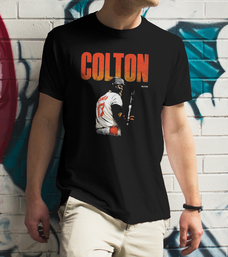 Colton Cowser Player 17 Baltimore Orioles MLB T-Shirt