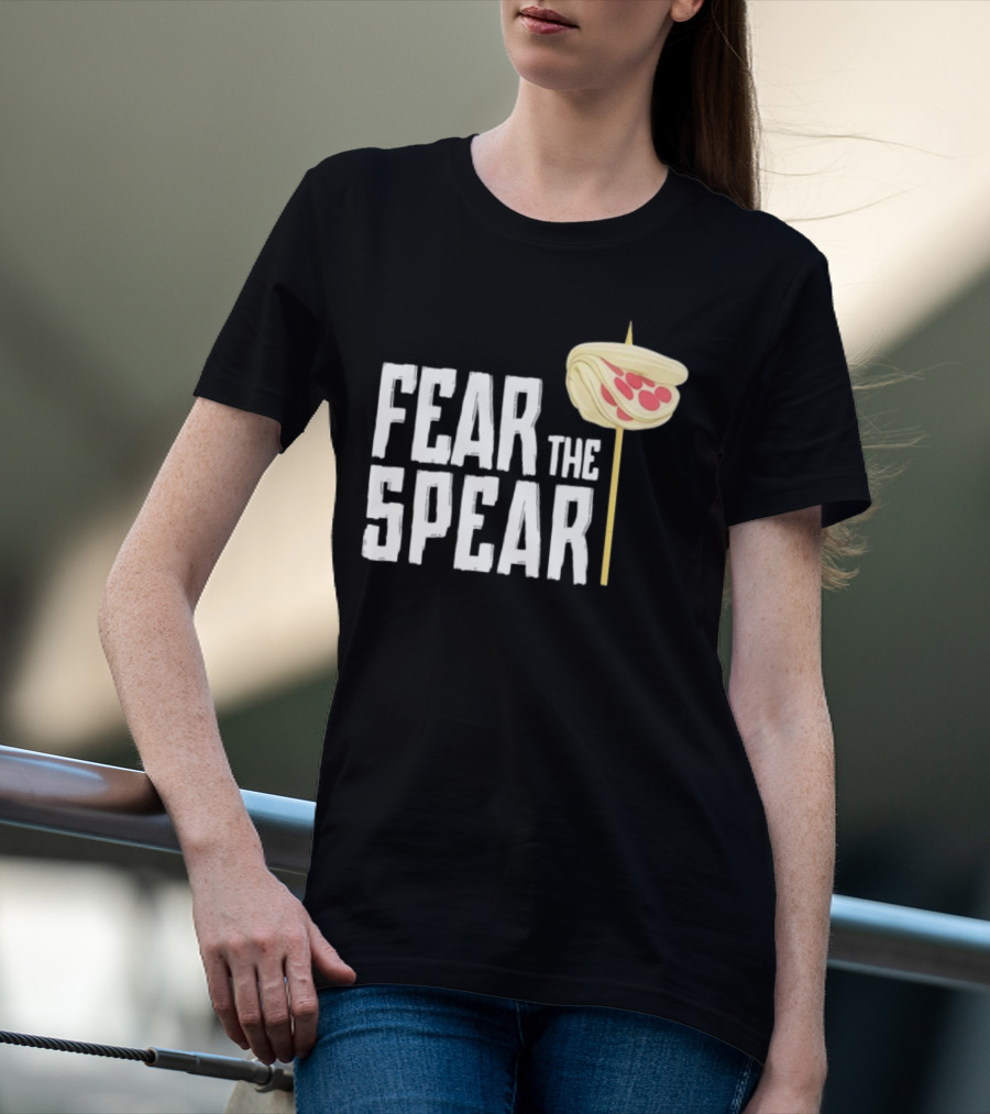 Detroit Tigers Fear The Spear Pizza T-Shirt