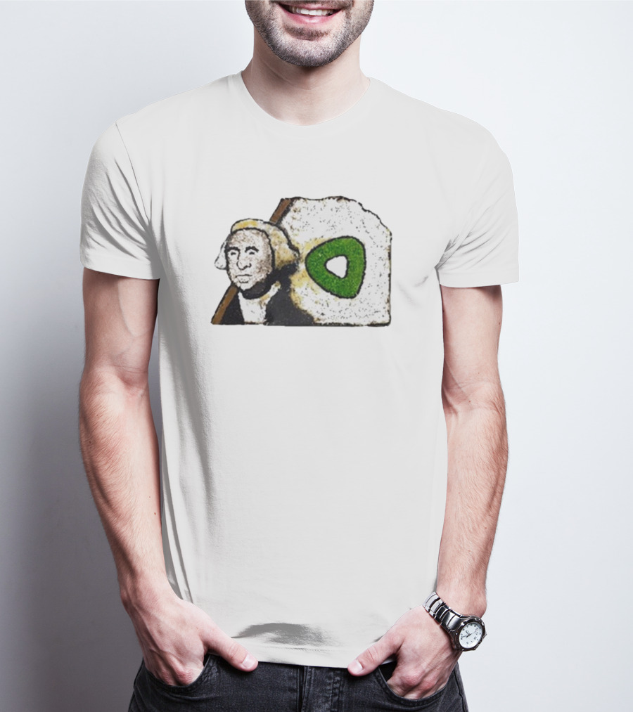 Eric John Pizza Revolution George Washington Icon Mashup T-Shirt