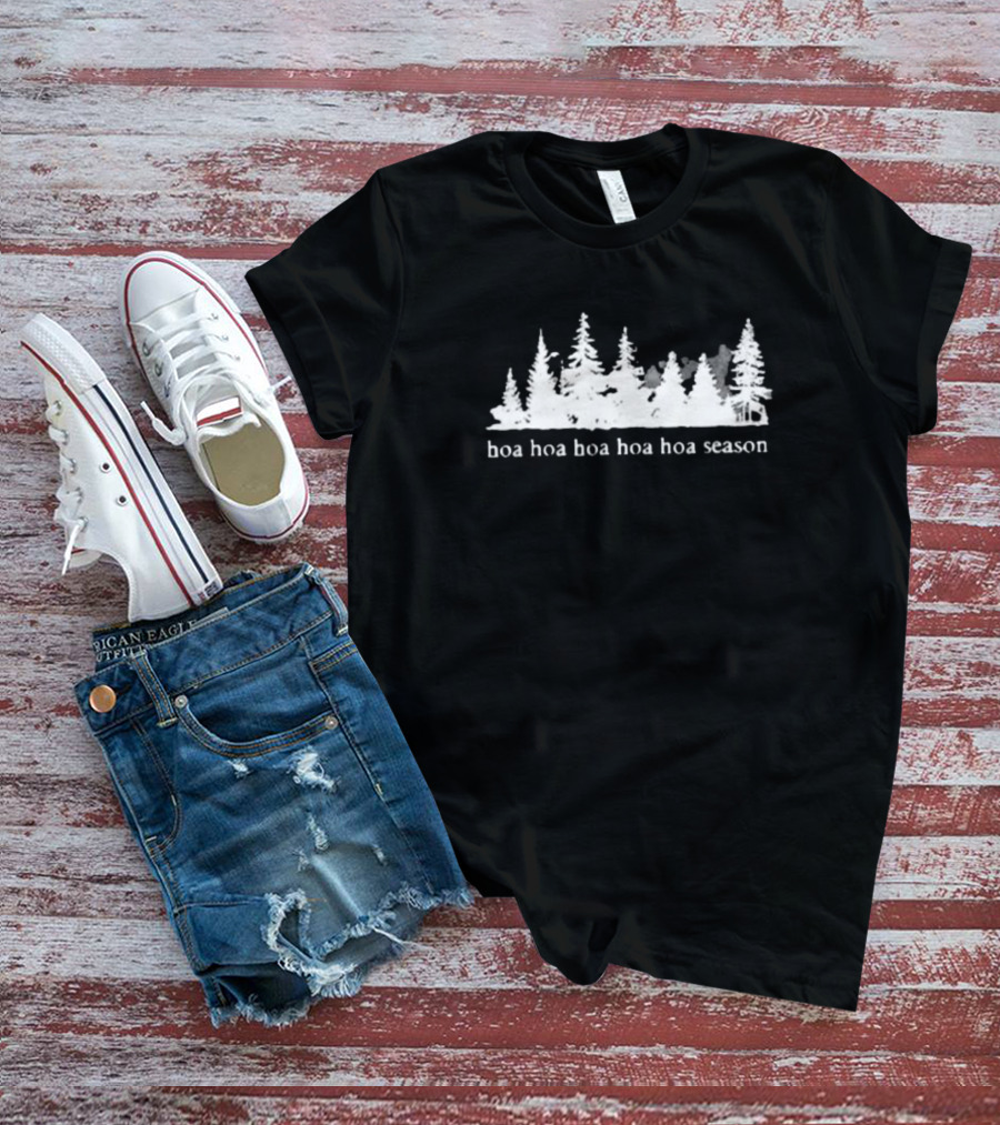 Hoa Hoa Hoa Hoa Hoa Season Twilight Forest Scene T-Shirt