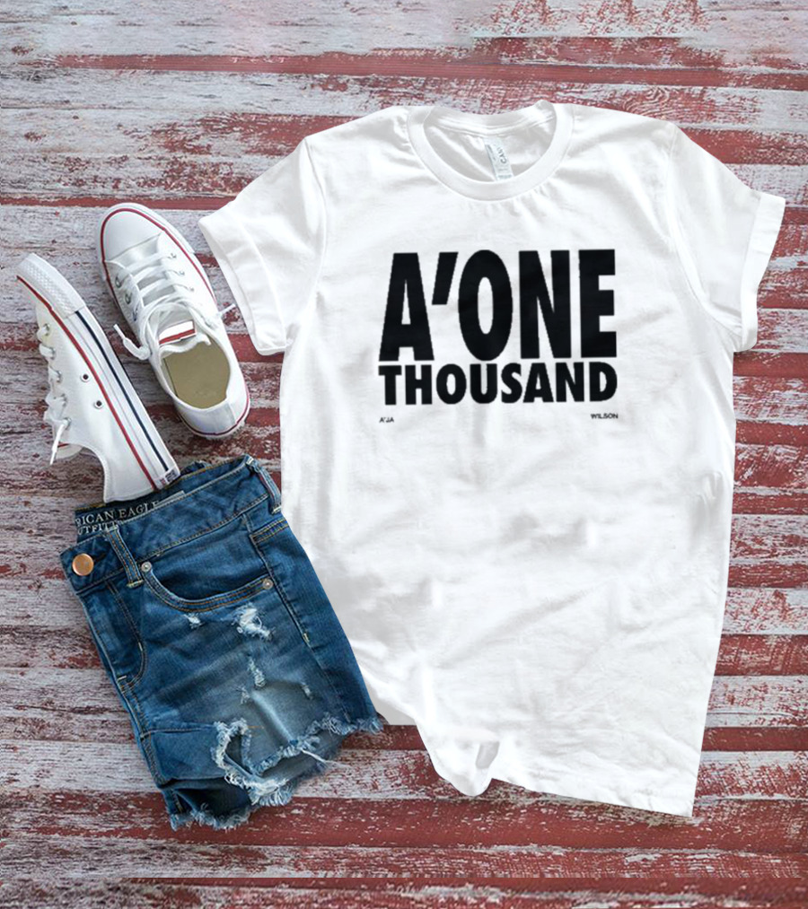 A'one Thousand A'ja Wilson T-Shirt