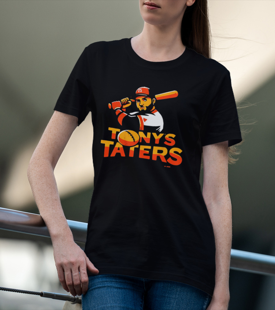 Tony's Taters Birdland Anthony Santander Baltimore Orioles MLB T-Shirt
