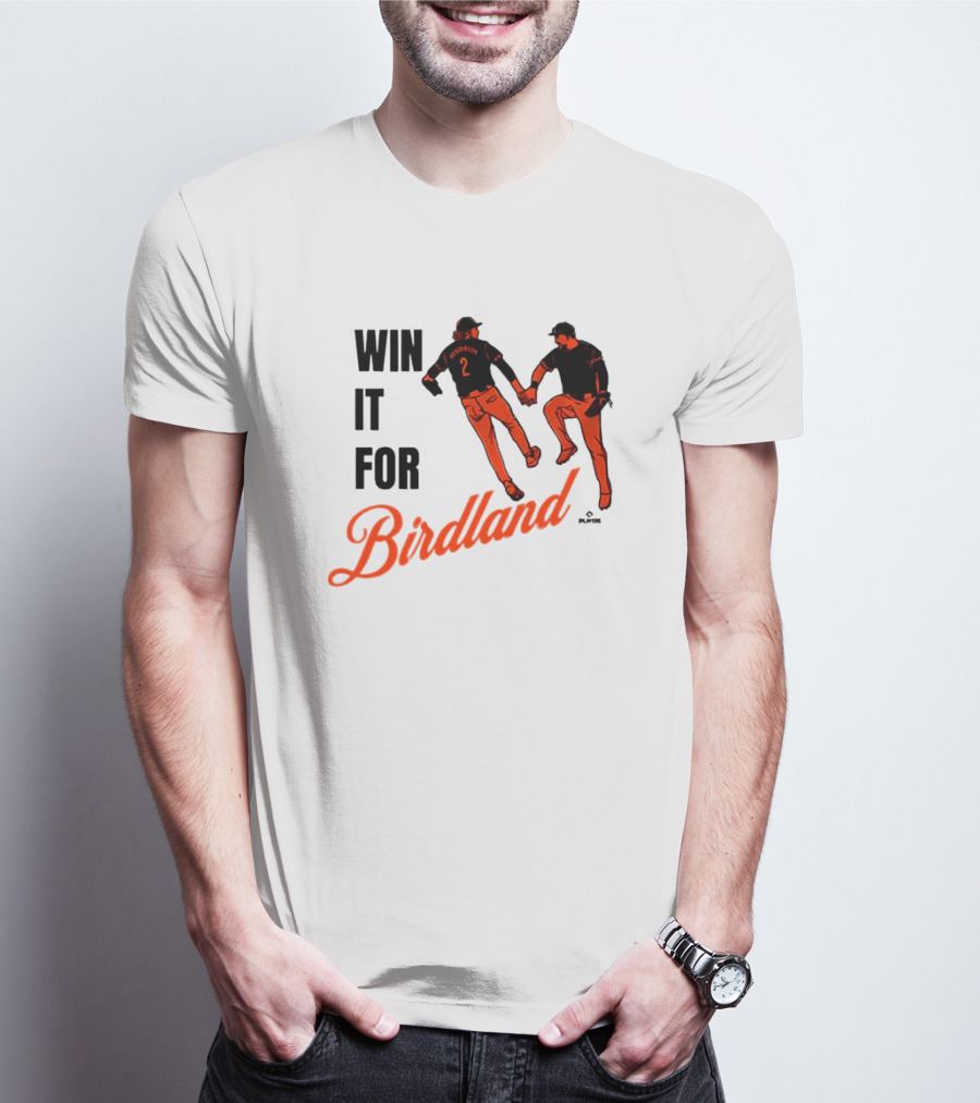 Gunnar Henderson And Anthony Santander Win It For Birdland Baltimore Orioles MLB T-Shirt