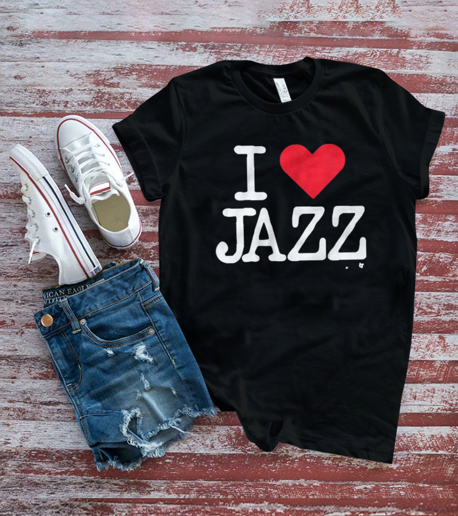 Jazz Chisholm I Love Jazz Heart T-Shirt