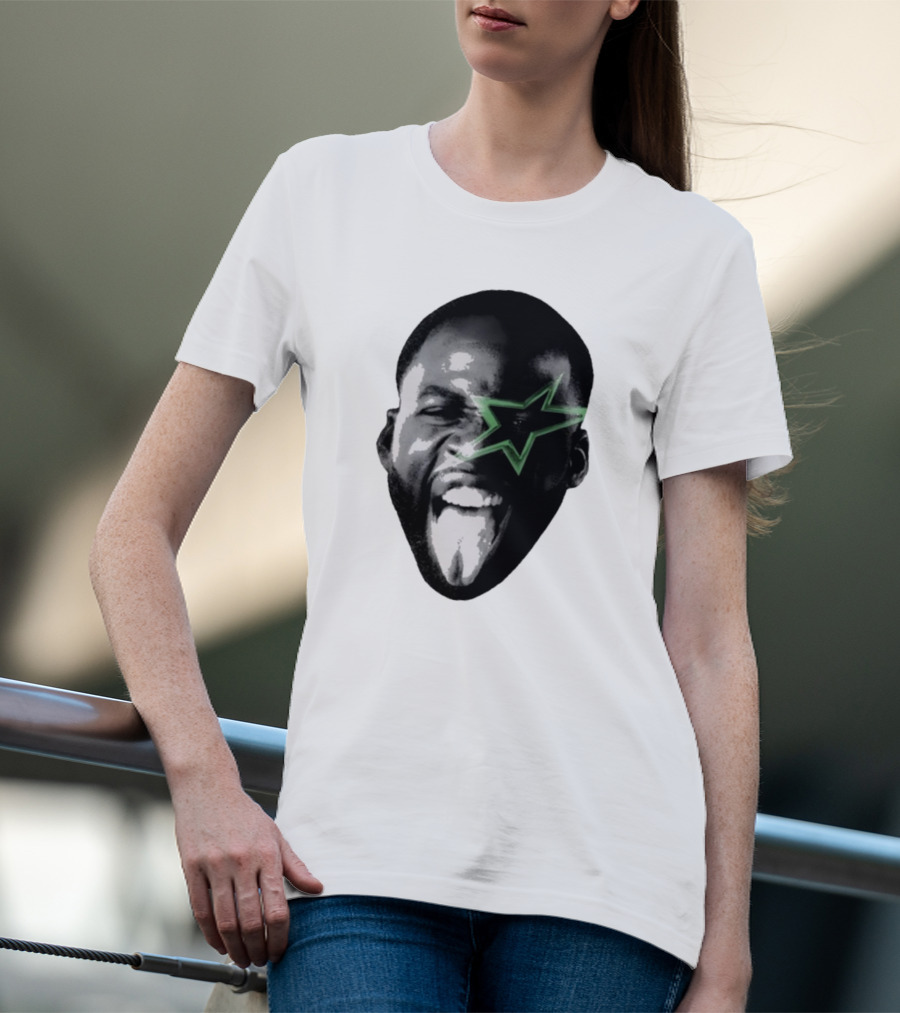 Money 23 Green Star Face T-Shirt