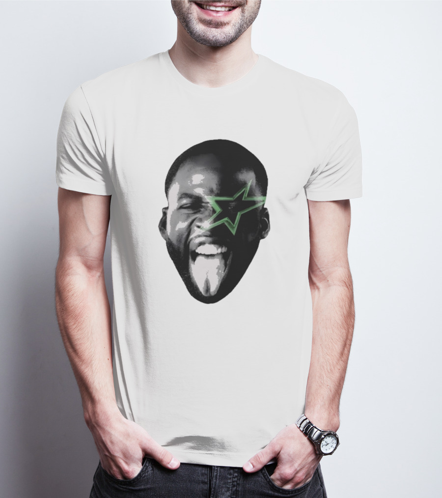 Money 23 Green Star Face T-Shirt