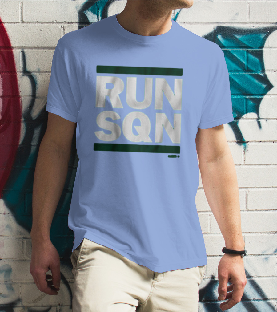 RUN SQN Saquon Barkley Philadelphia Eagles NFL T-Shirt