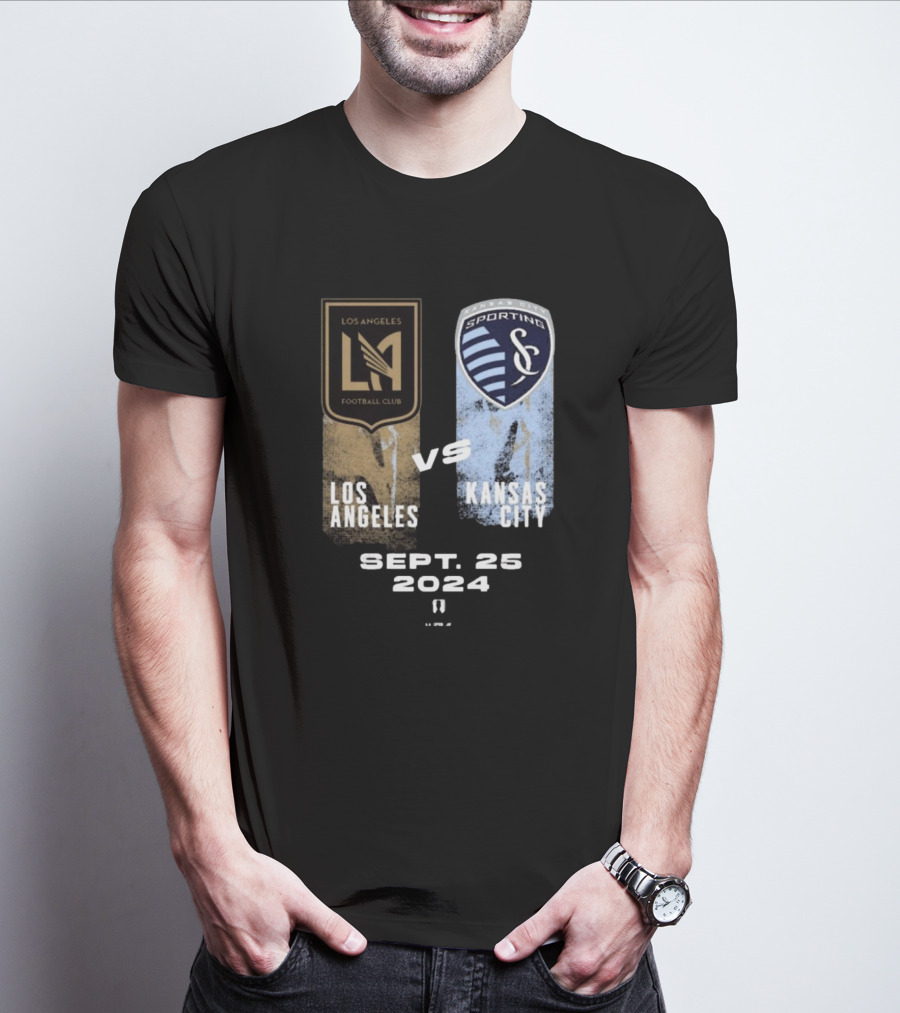 U.S. Open Cup Los Angeles Football Club Vs. Sporting Kansas City Sept 25 T-Shirt