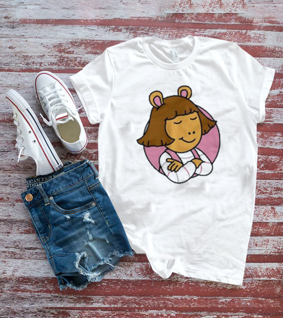 Arthur DW Cartoon Crossed Arms Confident Pose T-Shirt