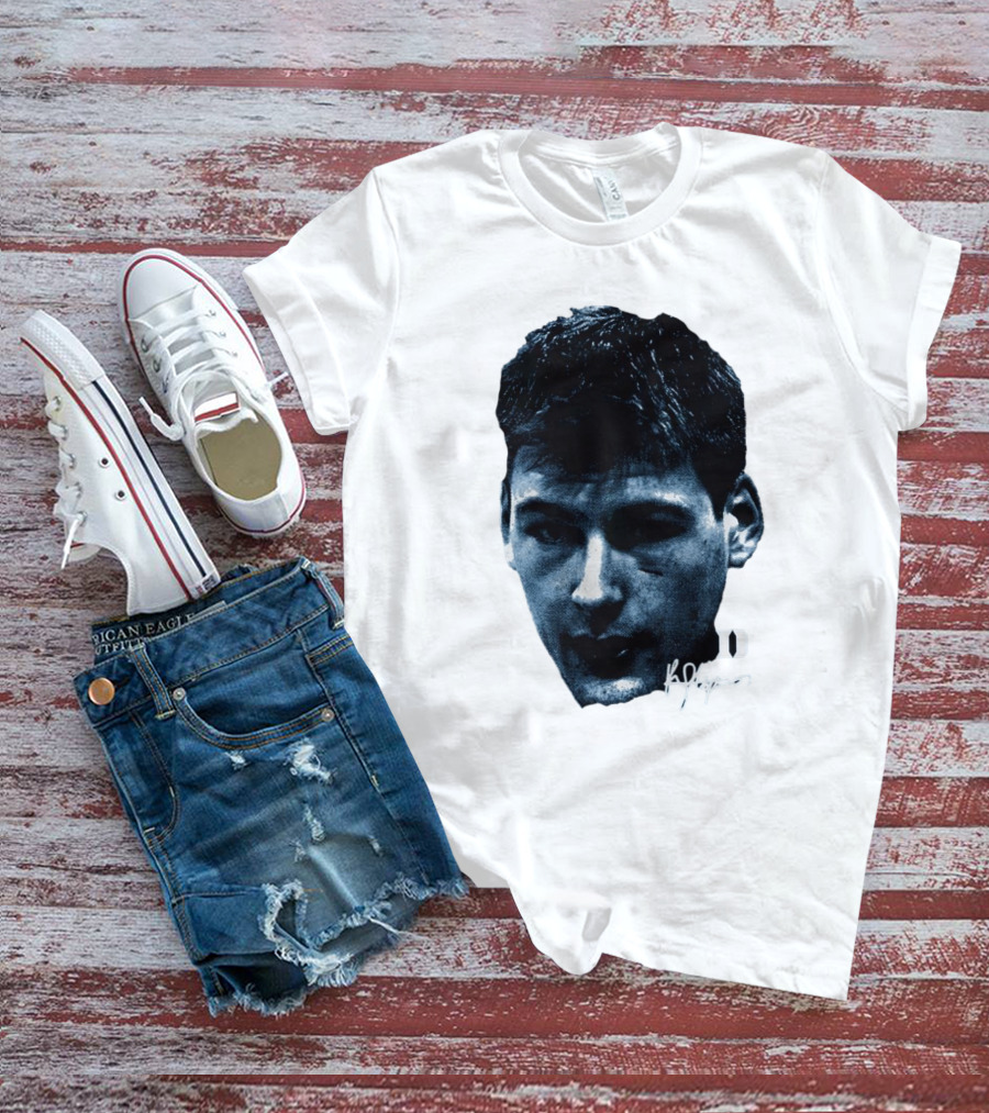 Kyle Filipowski Duke Blue Devils Signature Big Head Image T-Shirt