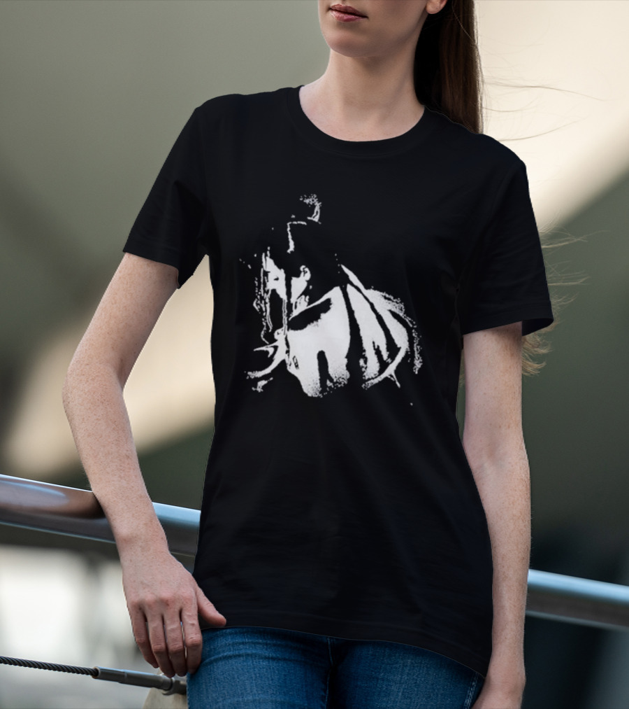 Negative Spaces Girl Crewneck T-Shirt