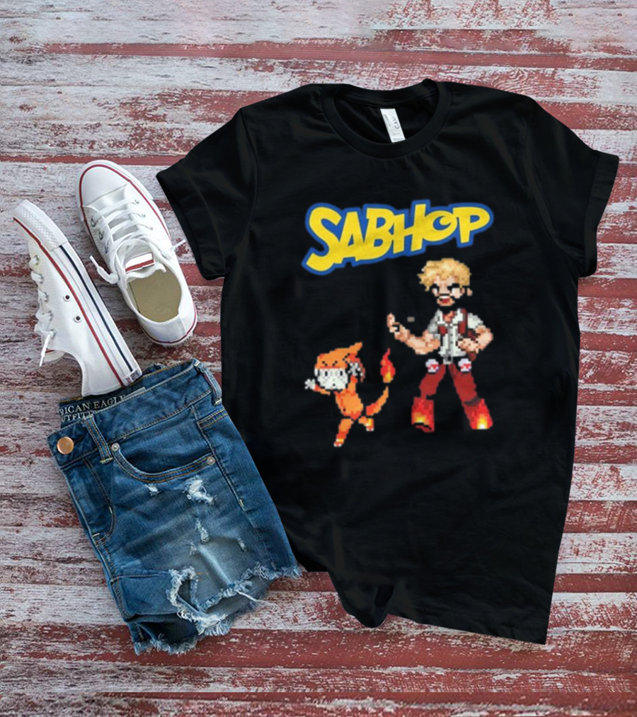 Charmeleon Sabhop Maestro Pokemon Playera T-Shirt