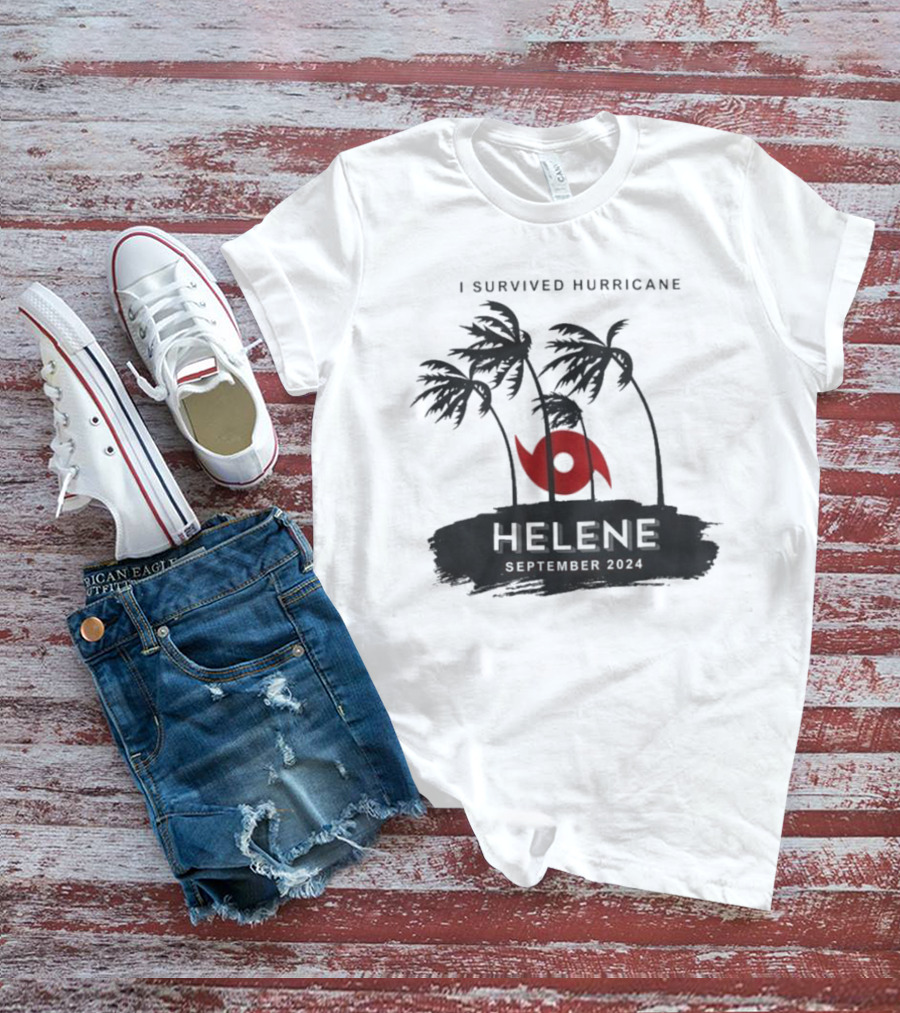 I Survived Hurricane Helene September T-Shirt
