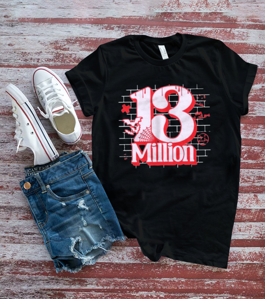Xplr 13 Million Bat And Cobweb T-Shirt