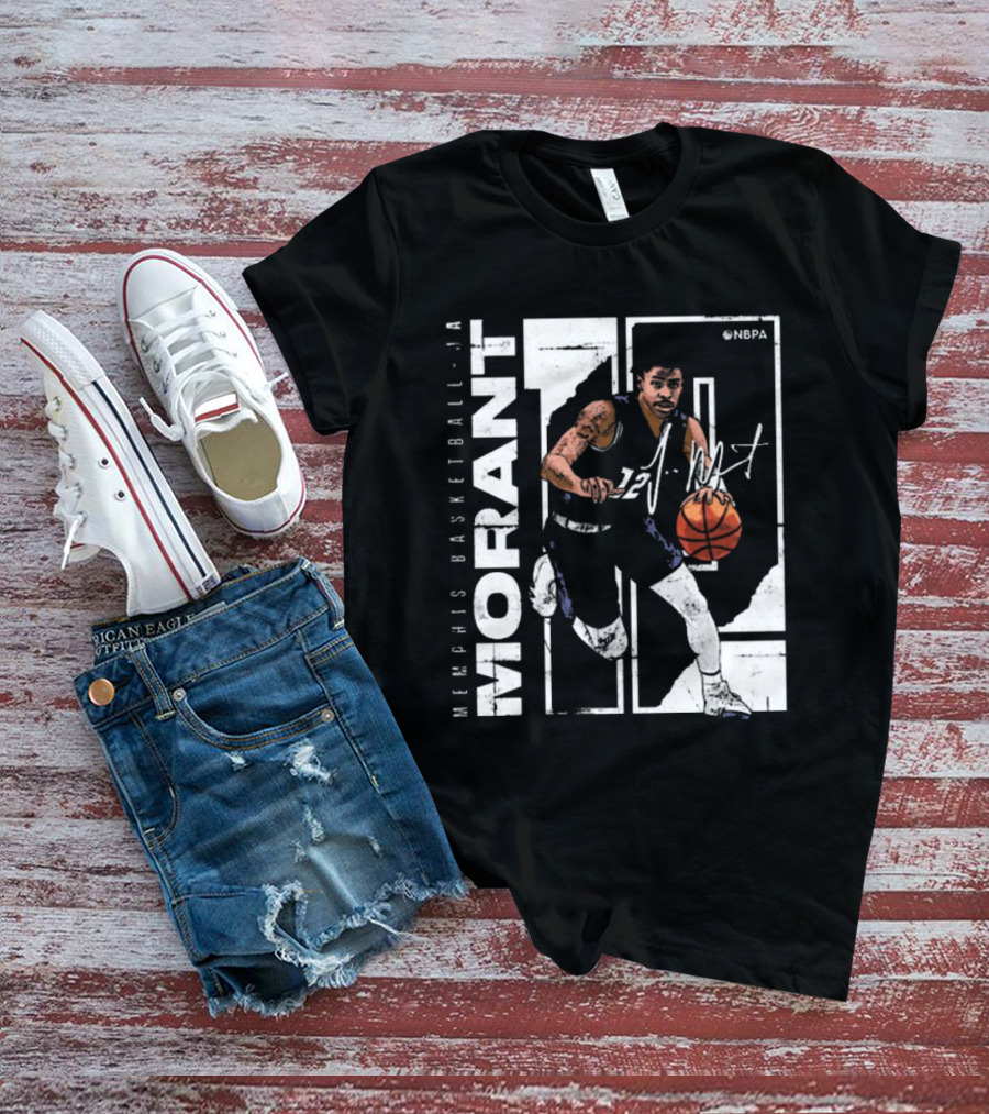 Ja Morant Memphis Basketball NBPA Signature Morant 12 T-Shirt