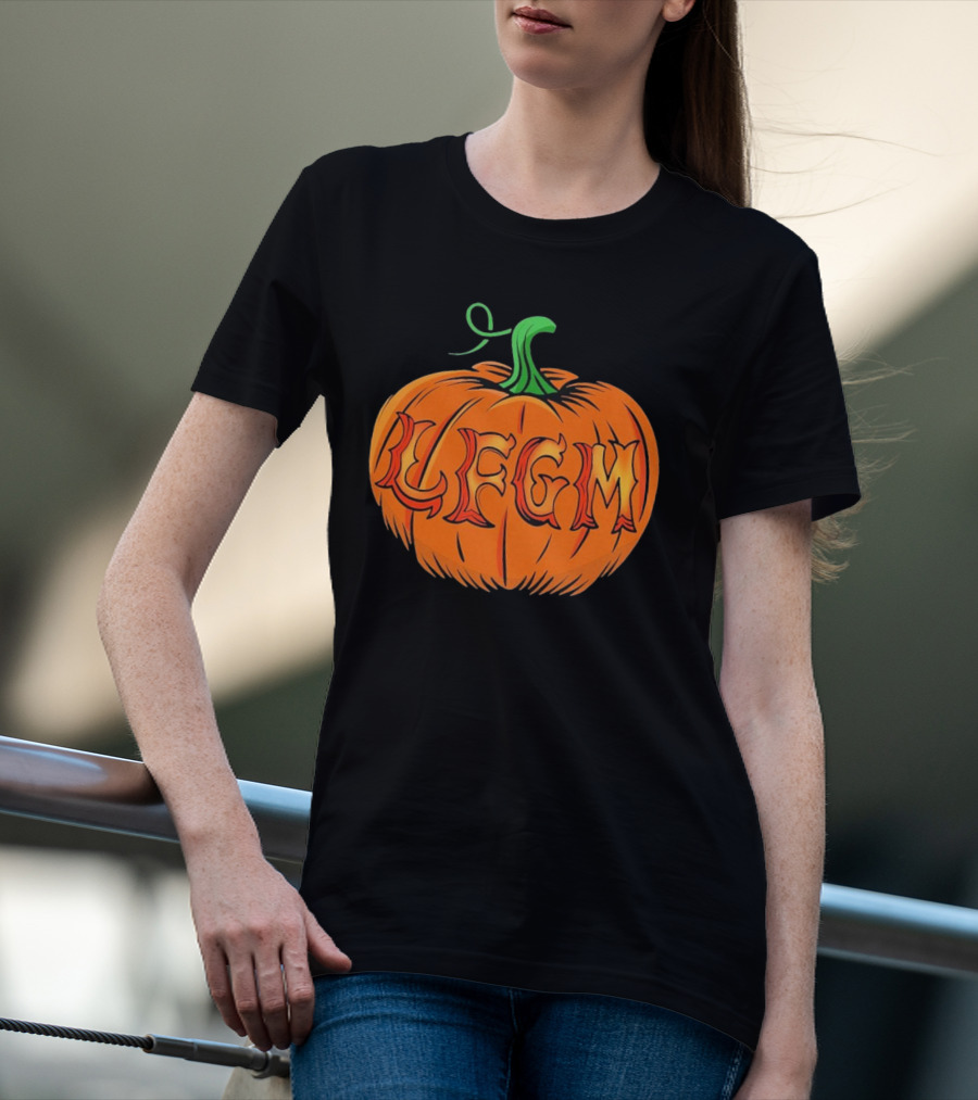 New York Mets LFGM Rally Gourd Pumpkin T-Shirt
