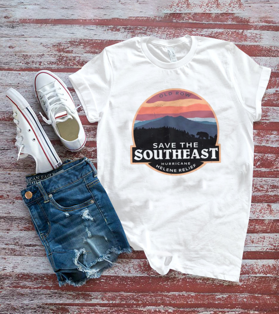 Old Row Save The Southeast Hurricane Helene Relief T-Shirt