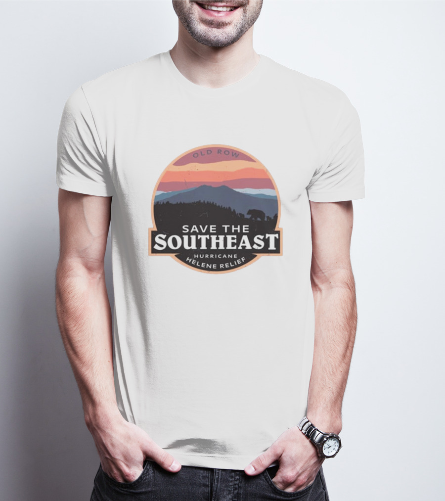 Old Row Save The Southeast Hurricane Helene Relief T-Shirt