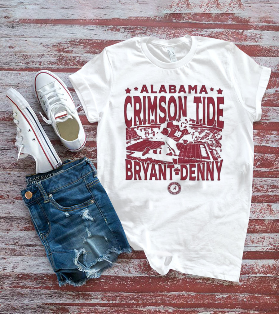 Alabama Crimson Tide Bryant Denny Stadium Vintage Football Gameday T-Shirt