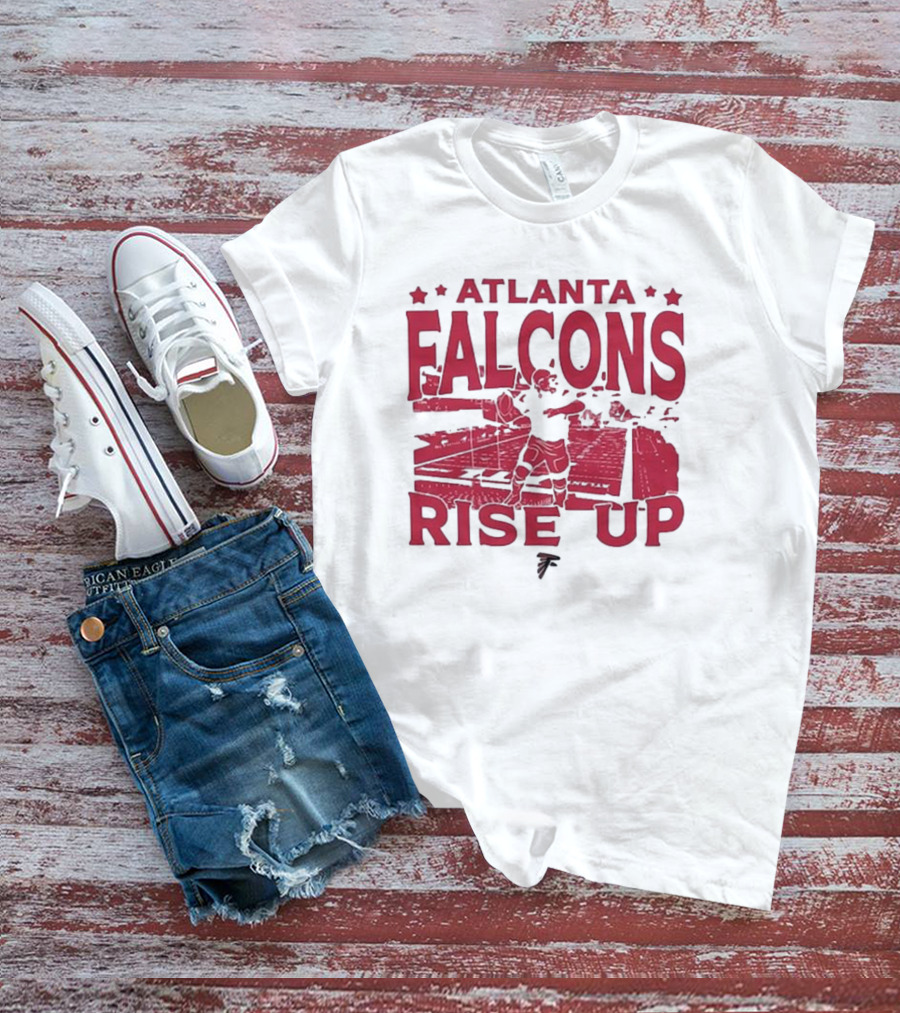 Atlanta Falcons Rise Up Vintage Stadium Gameday T-Shirt