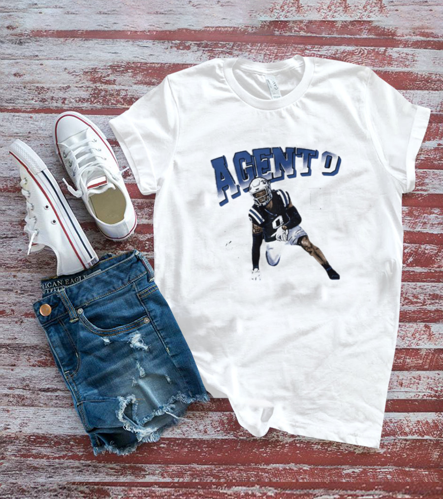 Chandler Rivers Agent 0 Duke Blue Devils Signature Player T-Shirt