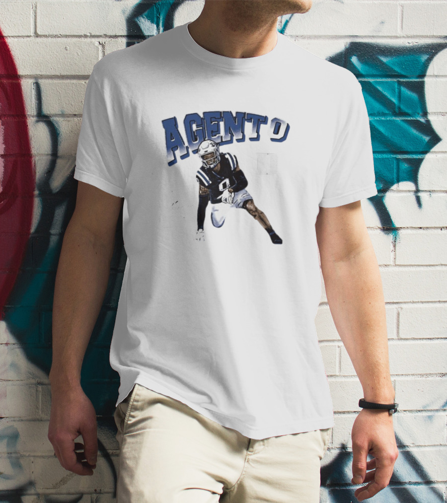 Chandler Rivers Agent 0 Duke Blue Devils Signature Player T-Shirt