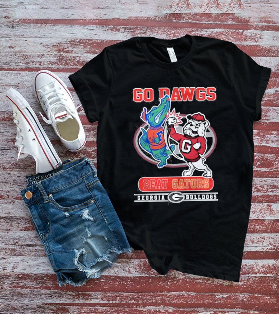 Go Dawgs Beat Gators Georgia Bulldogs T-Shirt