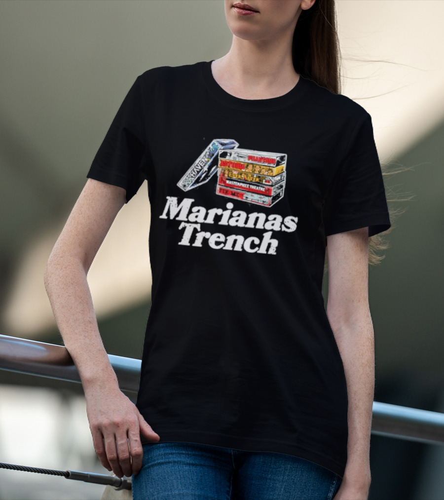 Marianas Trench Vinyl Astoria Phantoms Ever After Masterpiece Theatre Fix Me T-Shirt