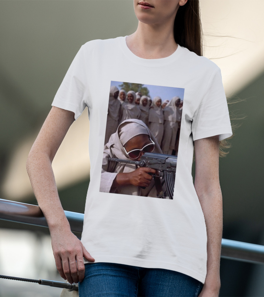Mena Visuals Women Gun Training Sudan 1993 T-Shirt