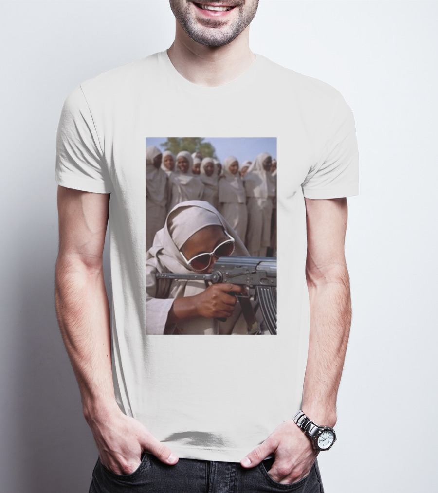 Mena Visuals Women Gun Training Sudan 1993 T-Shirt