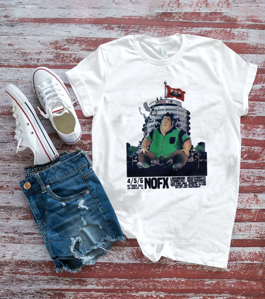NOFX Fat Wreck Los Angeles October 4-5-6 T-Shirt