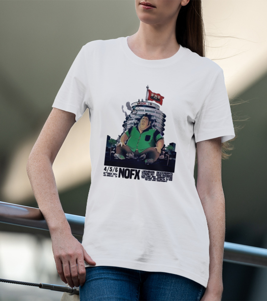 NOFX Fat Wreck Los Angeles October 4-5-6 T-Shirt
