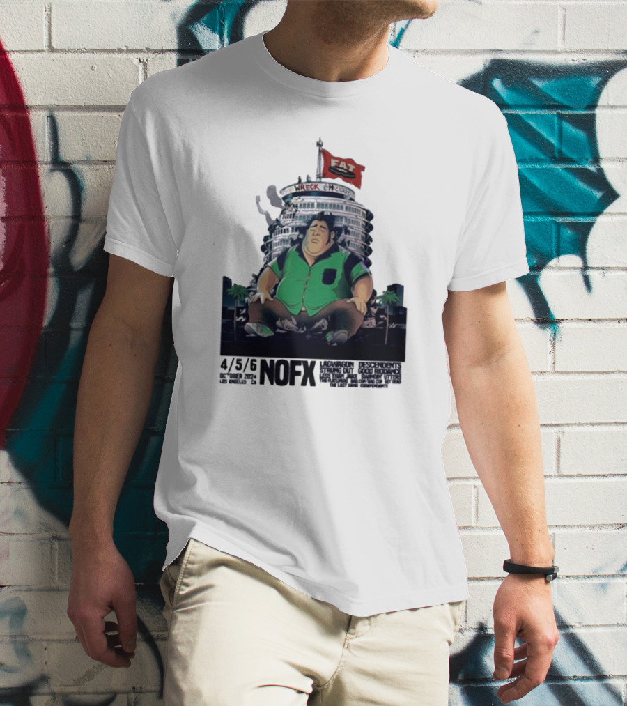 NOFX Fat Wreck Los Angeles October 4-5-6 T-Shirt