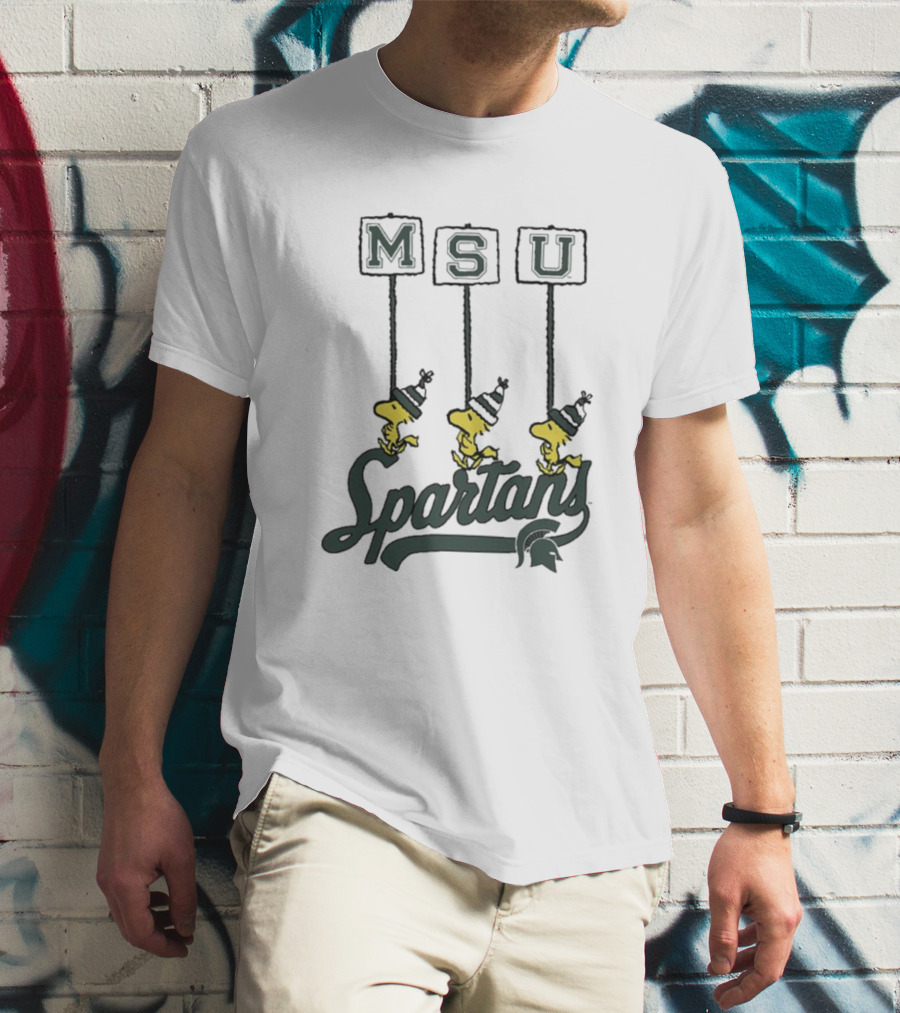 Peanuts X MSU Spartans Game Day T-Shirt