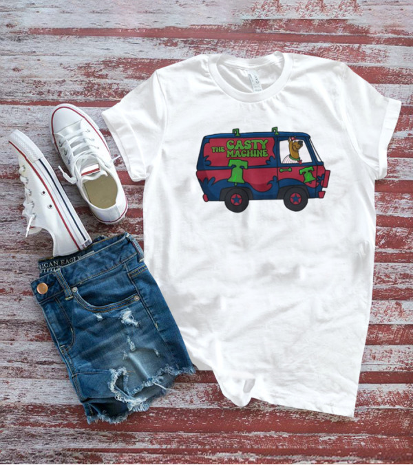 The Casty Machine Van Design Philadelphia Phillies Mascot T-Shirt