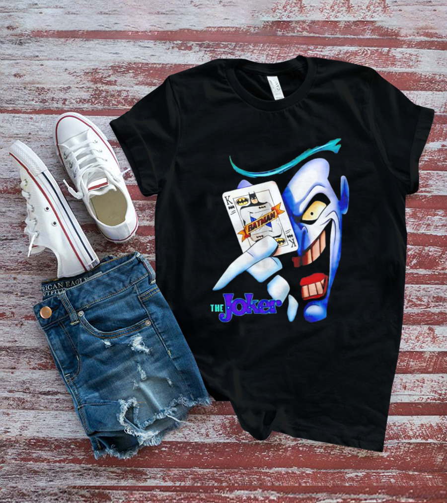 The Joker Batman Card Face T-Shirt