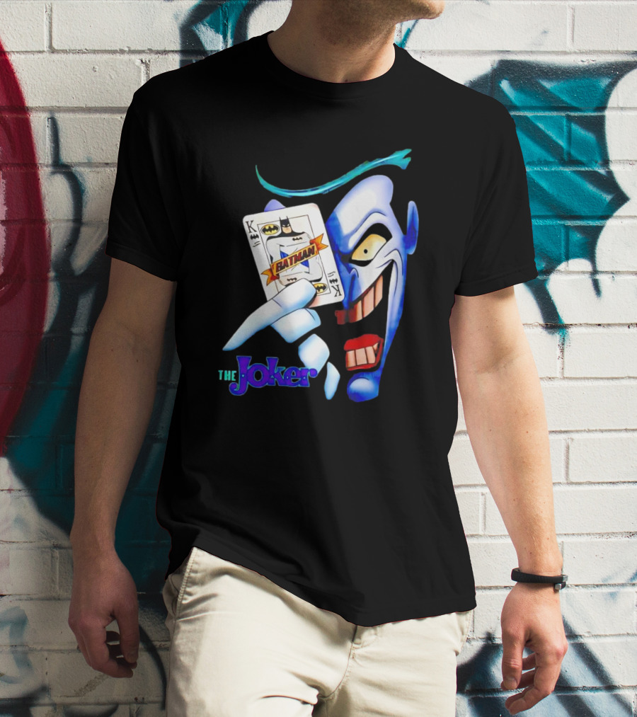 The Joker Batman Card Face T-Shirt