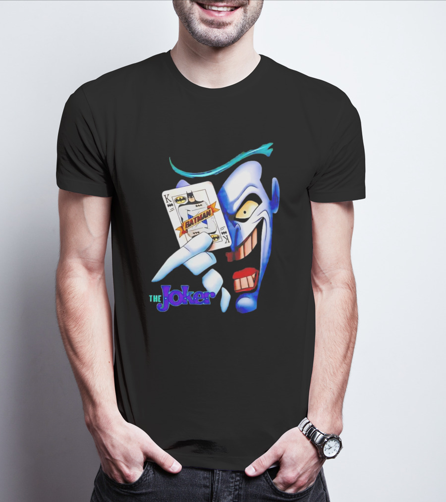The Joker Batman Card Face T-Shirt