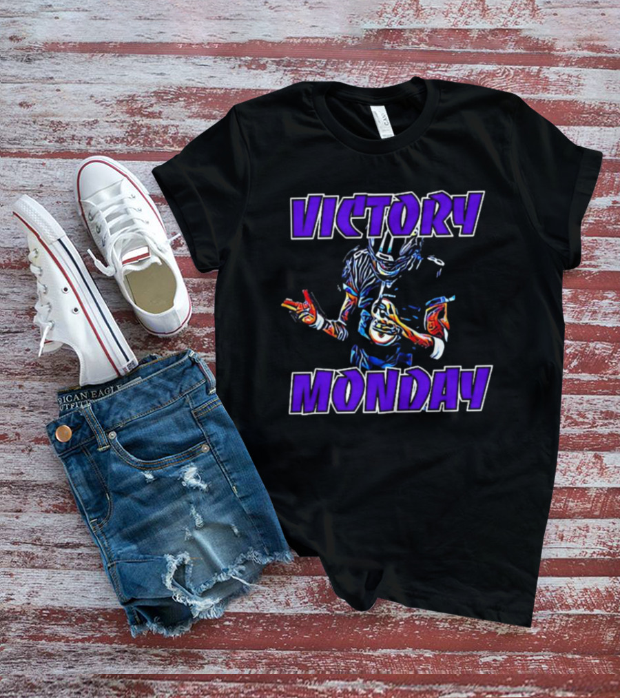 Victory Monday Baltimore Ravens NFL Football T-Shirt