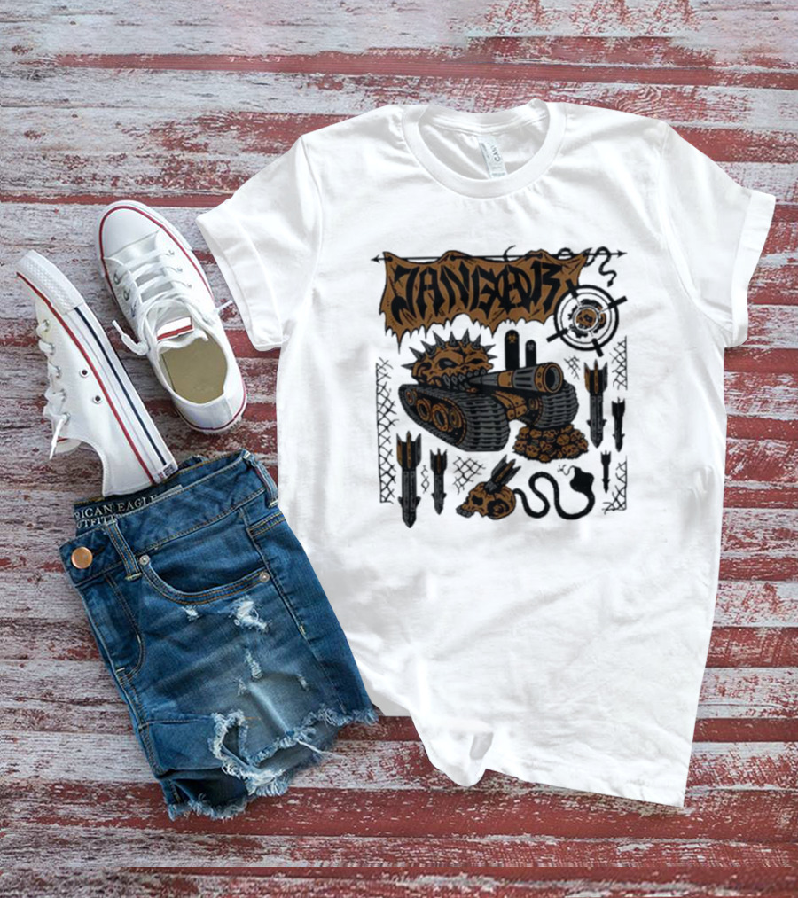 Jangar Demagog Heavy Metal Tank Skull T-Shirt