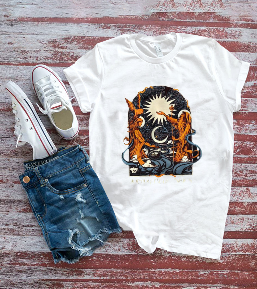 Johnny Blue Skies Celestial Figures Fall Tour T-Shirt