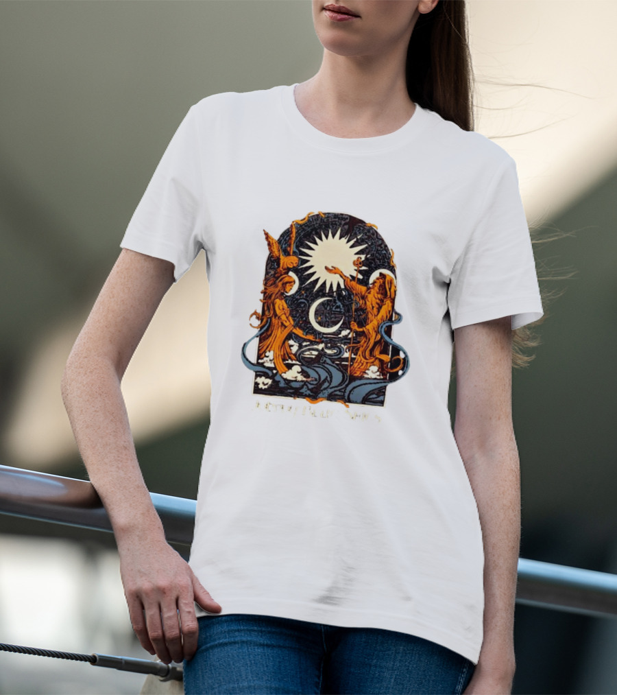 Johnny Blue Skies Celestial Figures Fall Tour T-Shirt