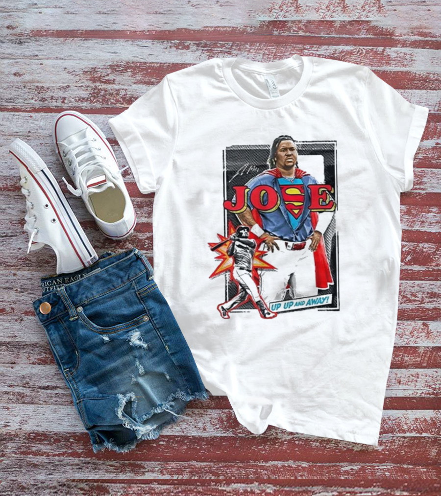 Joe Superman Up Up And Away Jose Ramirez T-Shirt