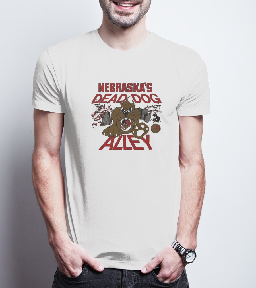 Nebraska’s Dead Dog Alley Big Red Country Vintage T-Shirt