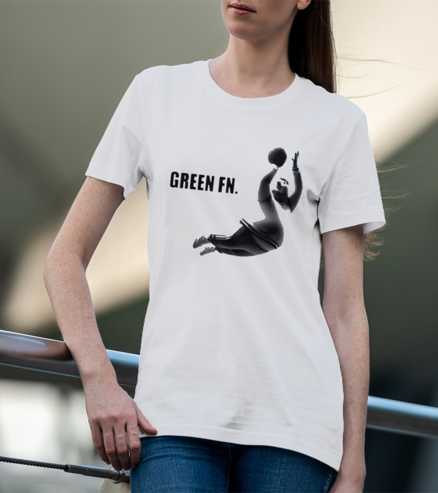 Green Fn Peter Griffin Basketball Dunking T-Shirt